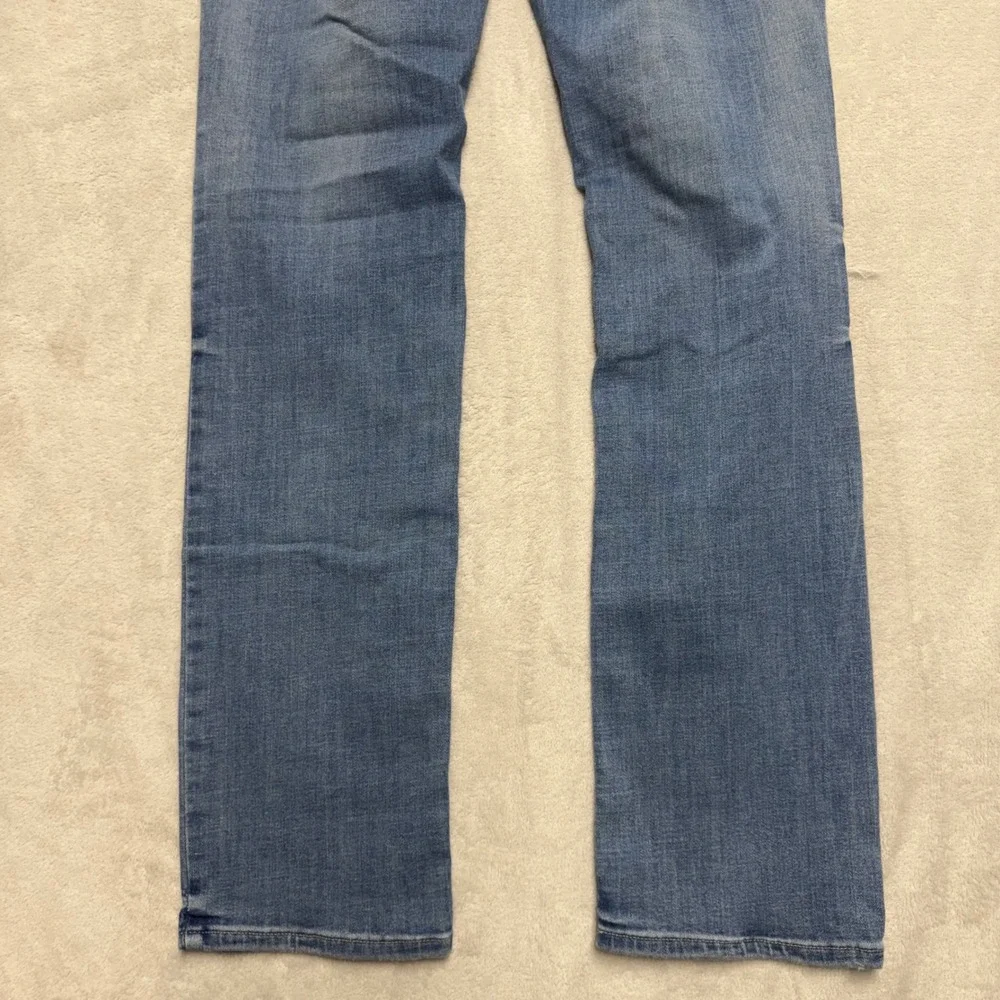 Lucky Brand‎ Sweet Mid Rise Straight Jeans Blue Distressed Denim 6/28 R